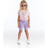 Panolino Çocuk Crop Top Tişört 19283 - 6 Yaş - Pembe