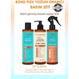 Panorama Professional Bond Plex Yoğun Onarıcı Bakım Seti 12 Etki 1 Arada 400 ml Şampuan + 400 ml Saç Bakım Kremi + 400 ml Sıvı Saç Kremi (Fön Suyu)