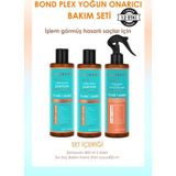 Panorama Professional Bond Plex Yoğun Onarıcı Bakım Seti 12 Etki 1 Arada 400 ml x 2 Şampuan + 400 ml Sıvı Saç Kremi (Fön Suyu)