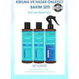 Panorama Professional Kırılma ve Hasar Önleyici Bakım Seti 2 Kat Güçlü Saçlar 12 Etki 1 Arada 400 ml x 2 Şampuan + 400 ml Sıvı Saç Kremi (Fön Suyu)