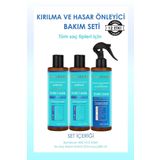 Panorama Professional Kırılma ve Hasar Önleyici Bakım Seti 2 Kat Güçlü Saçlar 400 mlx2 Şampuan-Sıvı Saç Kremi