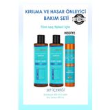 Panorama Professional Kırılma ve Hasar Önleyici Bakım Seti 400 ml x2 Şampuan + Saç Spreyi Hediyeli