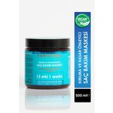 PANORAMA PROFESSIONAL Kuru Saçlar Için 4 Yağ Içeren Besleyici & Nemlendirici Saç Uzamasına Yardımcı Maske 500 ml