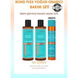 Panorama Professional Panorama Bond Plex Yoğun Onarıcı Bakım Seti 12 Etki 1 Arada 400 ml x 2 Şampuan + 400 ml Saç Spreyi Parabensiz