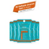 PANORAMA PROFESSIONAL Yıpranmış Saçlar Için Onarıcı Bond Plex 4 Yağlı Uzamaya Yardımcı Saç Bakım Maskesi - 25 ml 5'li Set