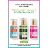 PANORAMA Saç Parfümü 3'lü Set Velvet - Pistachio - Delicate 100 ML