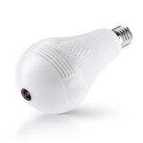Panoramik 360 Derece Ampul Kamera E27 Duy Girişli Led Wifi Ip Kamera V380 Pro Türkçe Uygulamalı