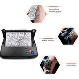 Panormos Tattoo Thermal Copier Machine PRT1 Siyah Dövme Stencil Termal Yazıcı