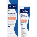 PanOxyl AM Yağ Kontrol Nemlendirici, YENİ Şeffaf Formül, Fazla Yağı Emer ve Parlaklığı Azaltır, Akne Eğilimli ve Yağlı ve Tüm Cilt Tonları için Mineral Güneş Koruyucu ile - 1.7 oz