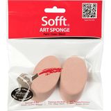 Panpastel Angle Slice Set Round (Sünger Çubuk Açılı Dilim Yuvarlak) 2 Parça