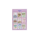 Pansy Daisy L'après Postage Stamp Sticker Seti - Tokyo 1 - Çok Renkli