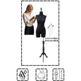 Pantalon Giyebilen Iğne Batabilen 38 Beden Terzi Mankeni Prova Mankeni Vitrin Mankeni Pac-01