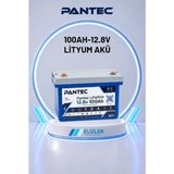 Pantec 100AH 12.8V Lifepo4 Lityum Akü