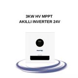 Pantec 3Kw Yüksek Voltaj Tam Sinüs Akıllı İnverter 24V 100A Mppt Şarjlı İnverter