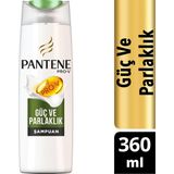 Pantene Doğal Sentez 360 ml Güç ve Parlaklık Veren Şampuan