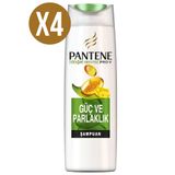 Pantene Doğal Sentez Güç ve Parlaklık 4x500 ml Şampuan