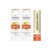 Pantene Dökülme Karışıtı Şampuan 400ml Kolay Kırılan Saçlar için x 2 Adet