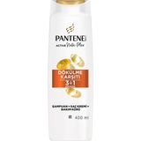Pantene Dökülme Karşıtı 3Ü1 Arada Şampuan 400 Ml 2 Adet