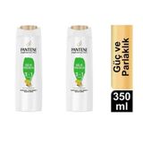 Pantene Güç ve Parlaklık 2x350 ml Şampuan