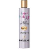 Pantene Hair Biology 250 ml Sarı Ve Gri Saçlar İçin Turunculaşma Karşıtı Jojoba Yağı Silver Mor Şampuan