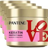 Pantene Love Edition Pro-V 4x300 ml Keratin Koruması Saç Bakım Maskesi