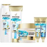 Pantene Miracles Hydra Glow Şampuan 325 ml + Saç Kremi 300 ml + Maske 300 ml + Gece Serumu 70 ml + Gündüz Serumu 70 ml