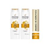 Pantene Onarıcı & Koruyucu 3 ü 1 Arada Şampuan 400ml Yıpranmış Saçlar x 2 Adet