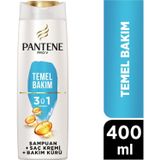Pantene Pro-v 400 ml Temel Bakım 3'ü 1 Arada Şampuan