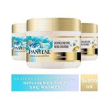 Pantene Pro-V Miracles Hydra Glow Nemlendirici Maske Kuru Saçlar Için 300 ml 3lü Paket - Option-1