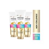 Pantene Pro-V Nem Yükleme Hafif Saç Kremi 275ml Normal ve Kuru Saçlar için x 3 Adet