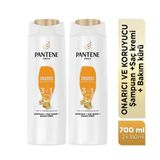 Pantene Pro-V Onarıcı ve Koruyucu 3'ü 1 Arada 2x350 ml Şampuan