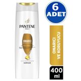 Pantene Pro-V Onarıcı ve Koruyucu Bakım Zayıf Yıpranmış Saçlar İçin 6x400 ml Şampuan