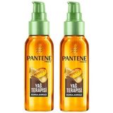 Pantene Pro-V Yağ Terapisi Durulama Serumu, Argan Yağlı Saç Bakım, 2 Adet
