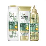 Pantene Uzun ve Güçlü 400 ml Şampuan + 275 ml Şekillendirici Krem + 270 ml Saç Bakım Maskesi