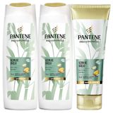 Pantene Uzun Ve Güçlü Bambu Biotin 2x400 ml Şampuan +275 ml Saç Kremi