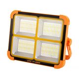 Panther Pt-200W Usb Şarjlı Solar Projektör 288 Smd Led 4000 Lumen 5 Işık Modu Powerbank Mıknatıslı Kamp & Acil Durum Lambası