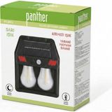 Panther PT-2972 Solar Karanlık ve Hareket Sensörlü LED Duvar Lambası - 1 Adet - Beyaz