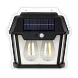 Panther Pt-2992 Solar Led Duvar Lambası - Işık Hareket Sensörlü Güneş Enerjili Bahçe Aydınlaması