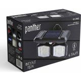 Panther PT-2993 Solar Karanlık ve Hareket Sensörlü LED Duvar Lambası - 1 Adet - Beyaz