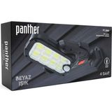 Panther PT-2994 Güneş Panelli Sensörlü Sokak Lambası - 1 Adet - Beyaz