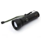 Panther PT-4112 USB Şarjlı Zoomlu P70 Metal Led El Feneri