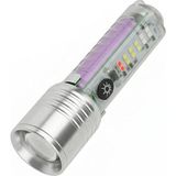 Panther PT-8440 USB Şarjlı Zoomlu 2000 Lümen El Feneri - 1 Adet - Çok Renkli