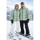 Pantoloncu Ali Unisex Şişme Kayak Montu Su Geçirmez Kışlık - Mint Yeşili