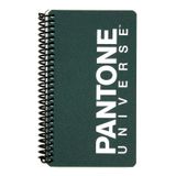 Pantone 47208-9 PP Kapak Small Boy Koyu Yeşil Noktalı Defter