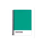 Pantone Lisanslı - A5 Çizgili Spiralli Defter Turkuaz