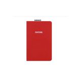 Pantone Medium Boy Çizgisiz Defter Kırmızı 9 X 13,5 Cm