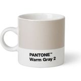 Pantone Porselen Espresso Fincan - Açık Gri