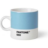 Pantone Porselen Espresso Fincan - Açık Mavi