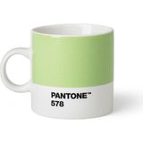 Pantone Porselen Espresso Fincan - Açık Yeşil