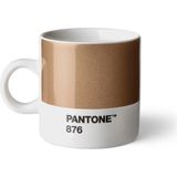 Pantone Porselen Espresso Fincan - Bronz
